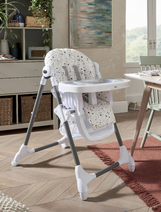 Baby Bug Cherry with Terrazzo Highchair image number 4